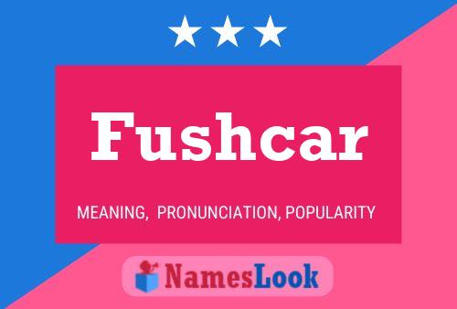 ملصق اسم Fushcar