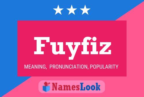 ملصق اسم Fuyfiz