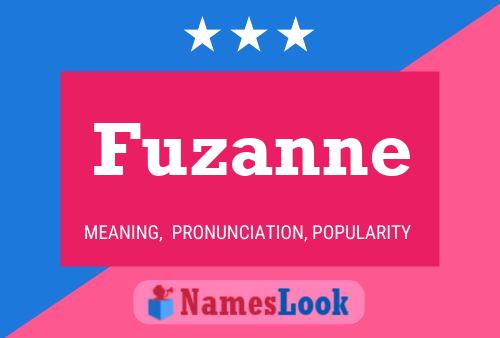 ملصق اسم Fuzanne