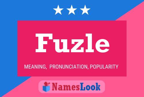 ملصق اسم Fuzle