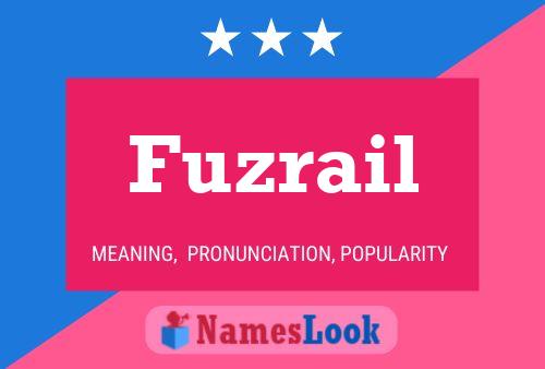 ملصق اسم Fuzrail