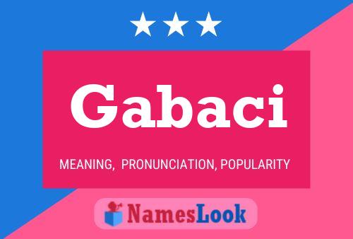 ملصق اسم Gabaci