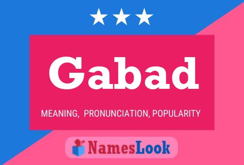 ملصق اسم Gabad