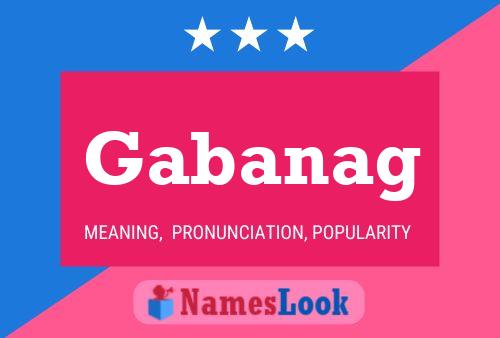 ملصق اسم Gabanag