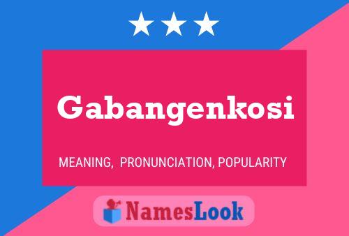 ملصق اسم Gabangenkosi