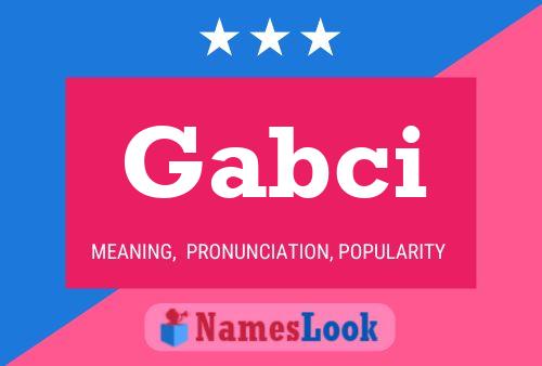 ملصق اسم Gabci