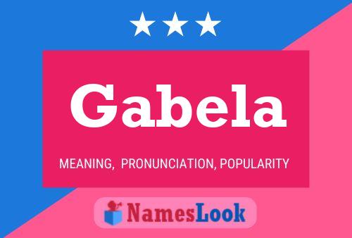 ملصق اسم Gabela