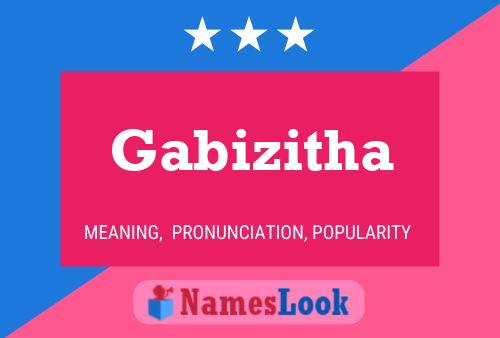 ملصق اسم Gabizitha