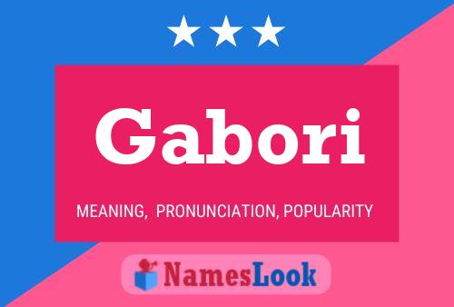 ملصق اسم Gabori