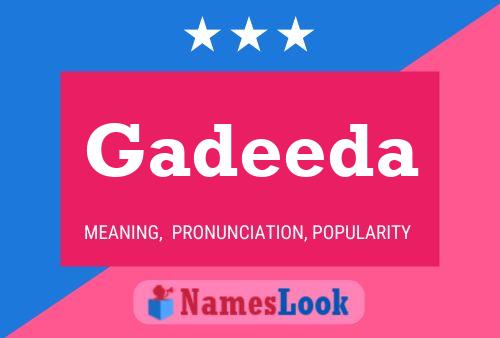 ملصق اسم Gadeeda