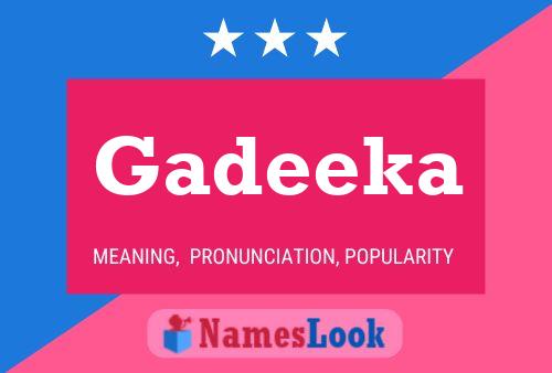 ملصق اسم Gadeeka