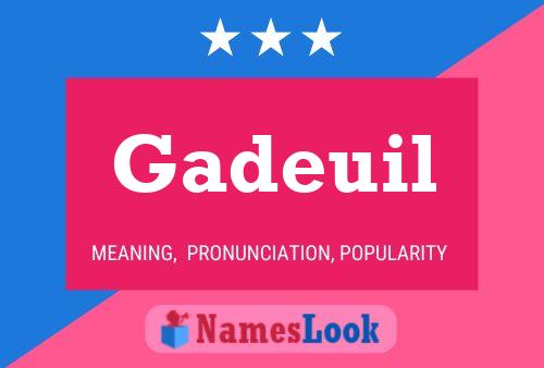 ملصق اسم Gadeuil