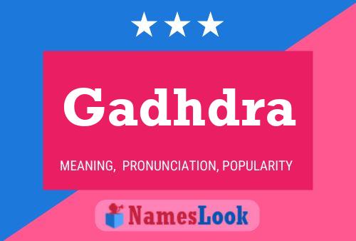 ملصق اسم Gadhdra