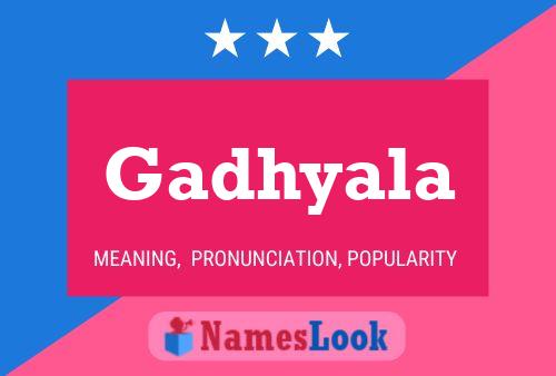 ملصق اسم Gadhyala