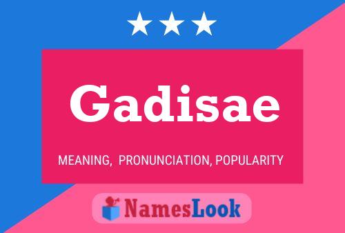 ملصق اسم Gadisae