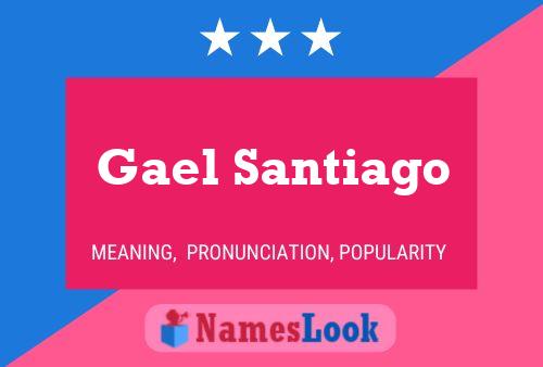 ملصق اسم Gael Santiago