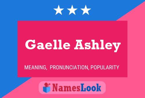 ملصق اسم Gaelle Ashley