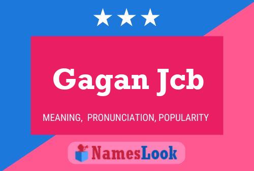 ملصق اسم Gagan Jcb