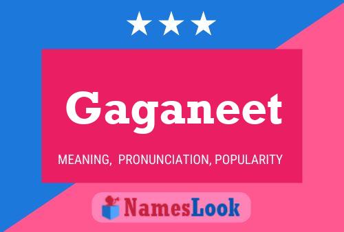 ملصق اسم Gaganeet