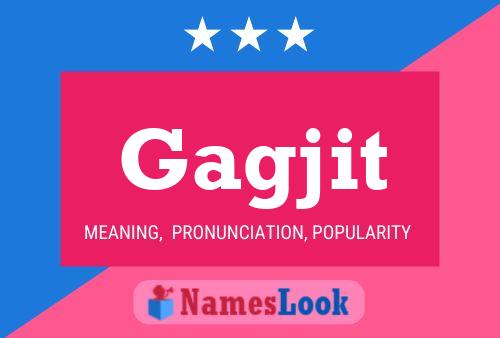 ملصق اسم Gagjit