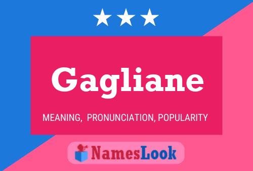 ملصق اسم Gagliane