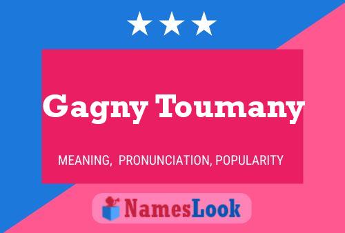 ملصق اسم Gagny Toumany