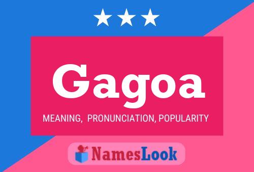 ملصق اسم Gagoa