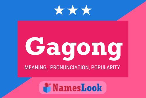 ملصق اسم Gagong