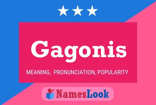 ملصق اسم Gagonis