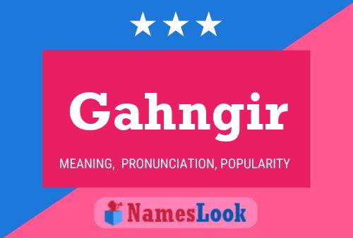 ملصق اسم Gahngir