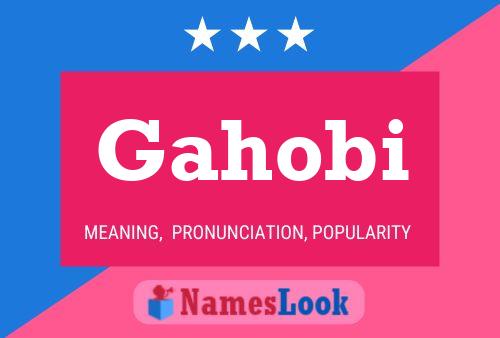 ملصق اسم Gahobi