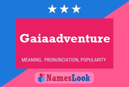 ملصق اسم Gaiaadventure