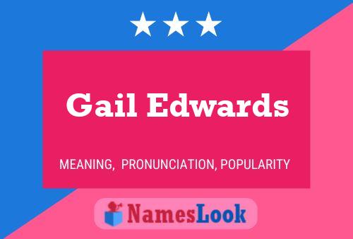 ملصق اسم Gail Edwards