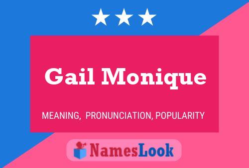 ملصق اسم Gail Monique