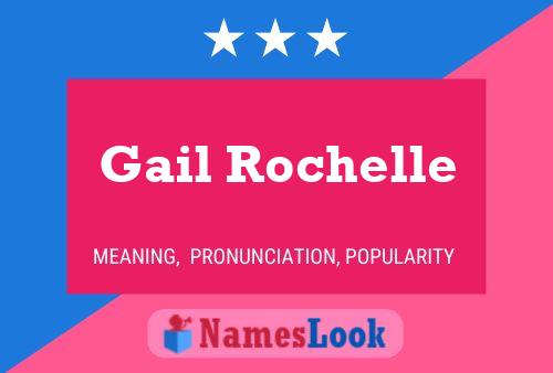 ملصق اسم Gail Rochelle