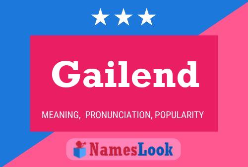 ملصق اسم Gailend