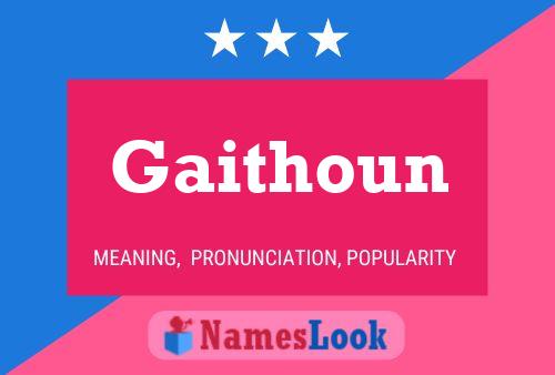 ملصق اسم Gaithoun