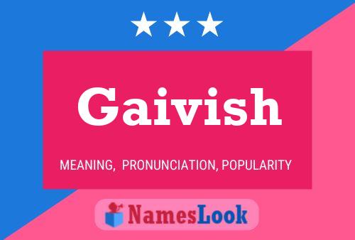 ملصق اسم Gaivish