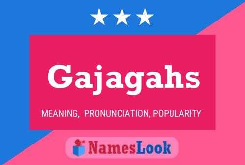 ملصق اسم Gajagahs