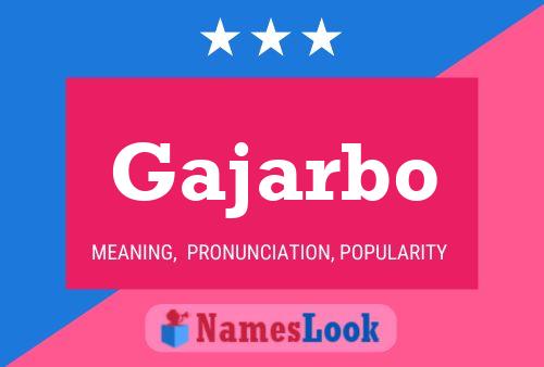 ملصق اسم Gajarbo