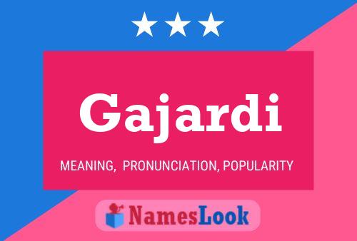 ملصق اسم Gajardi