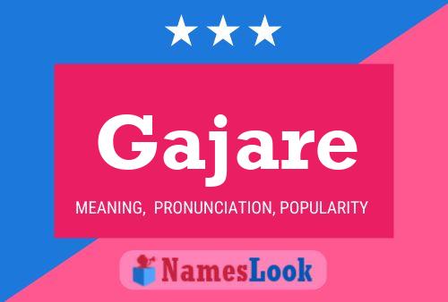 ملصق اسم Gajare