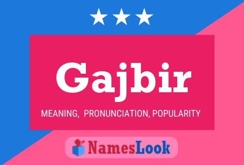 ملصق اسم Gajbir