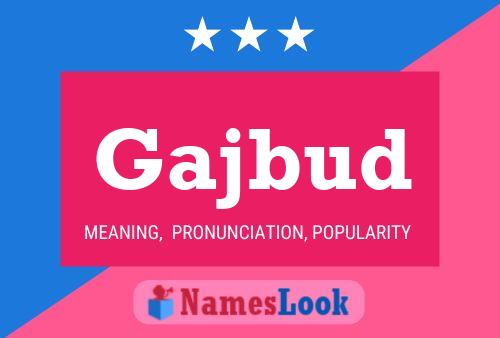 ملصق اسم Gajbud