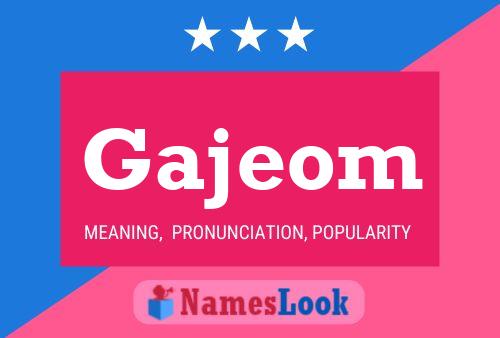 ملصق اسم Gajeom