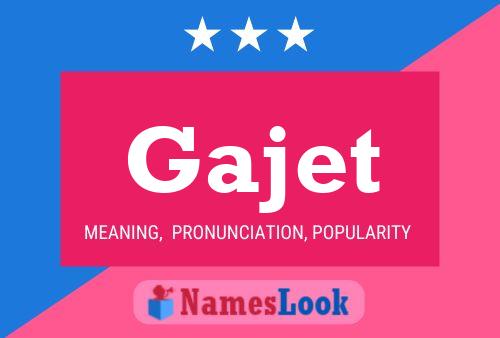 ملصق اسم Gajet