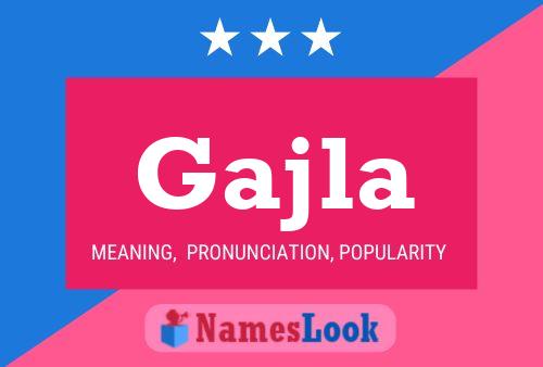 ملصق اسم Gajla