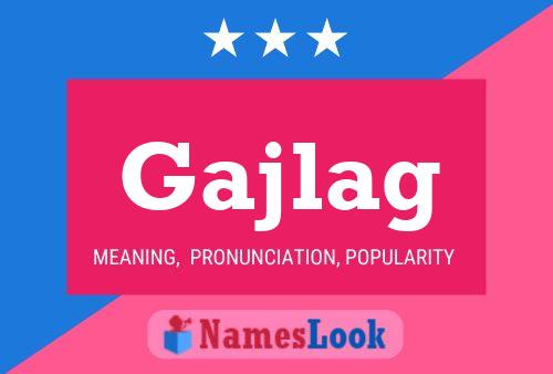 ملصق اسم Gajlag