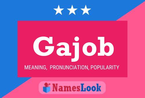 ملصق اسم Gajob