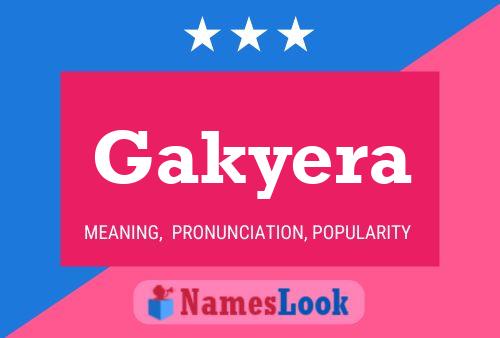 ملصق اسم Gakyera